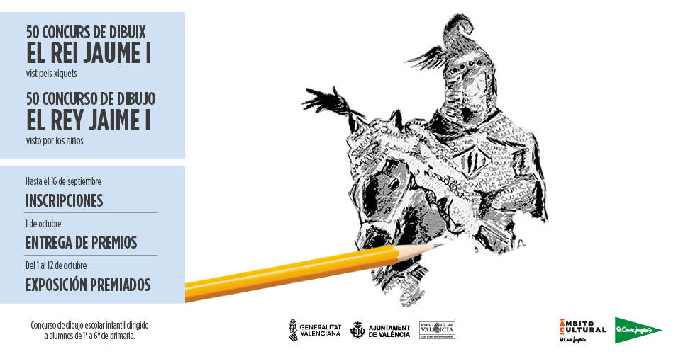 Concurso de dibujo "El Rey Jaime I visto por los niños"